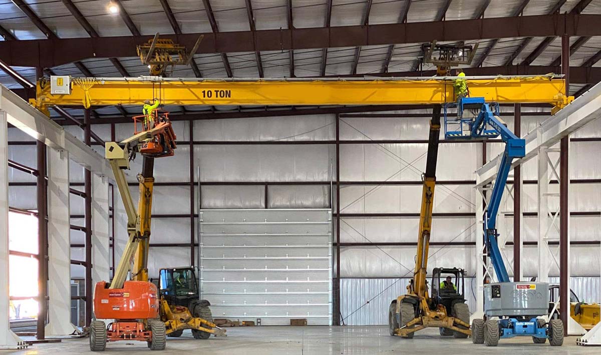 single beam bridge crane