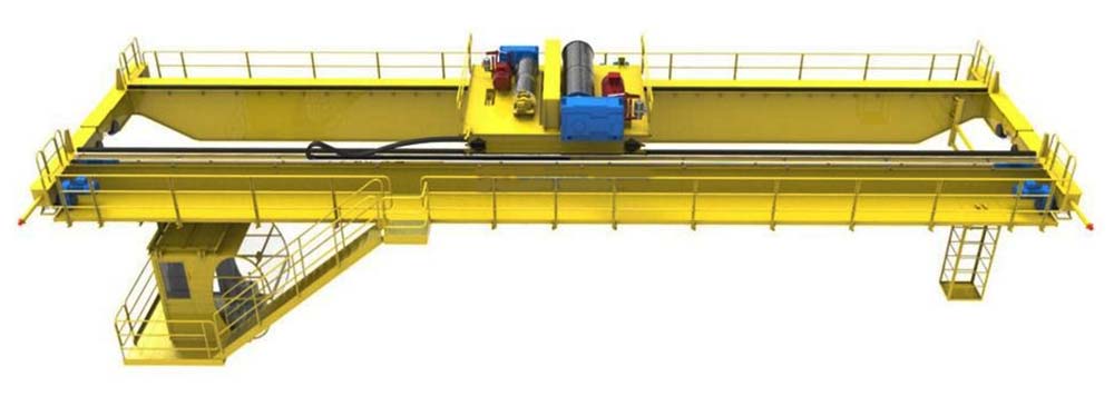 Double Girder Winch Trolley Overhead Crane
