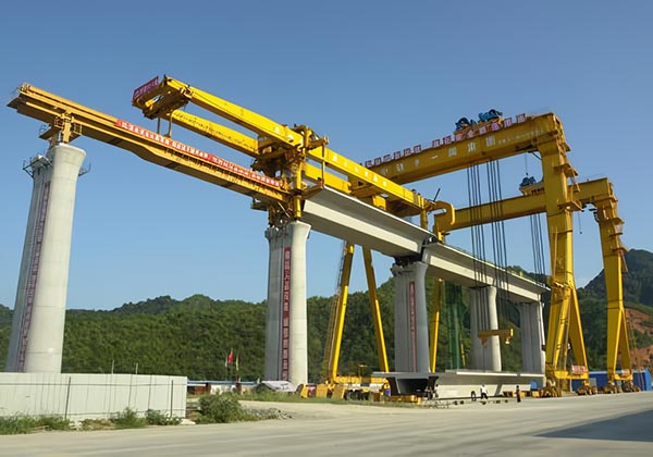 bridge erecting machine