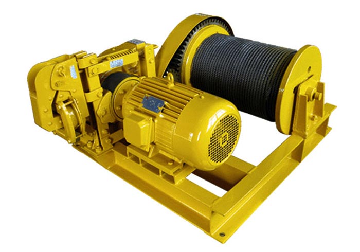 Electric high speed winch