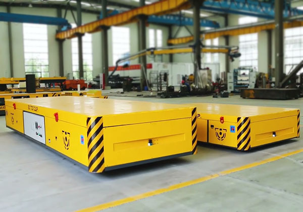 Trackless transfer cart