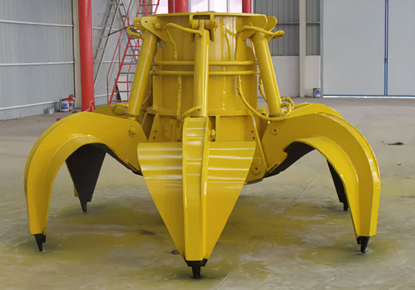 Crane grab bucket