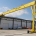 Semi gantry crane