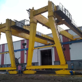 Double girder semi gantry crane