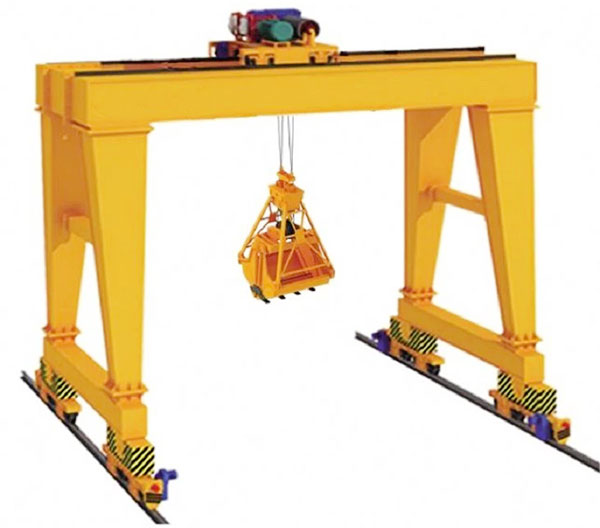Grab gantry crane