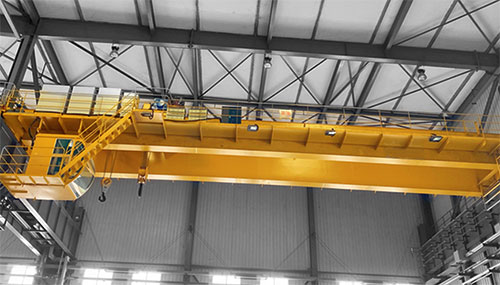 Double Girder Overhead Crane With Cab