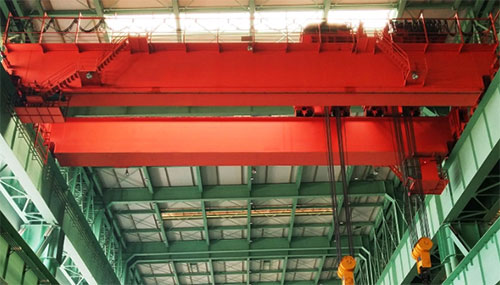 Double Girder Overhead Crane With Double Trolley