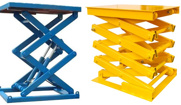 stationary hydraulic scissor lift
