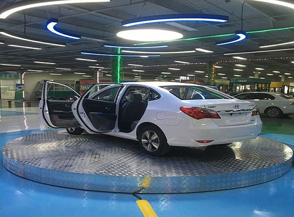car turntable rotating platform