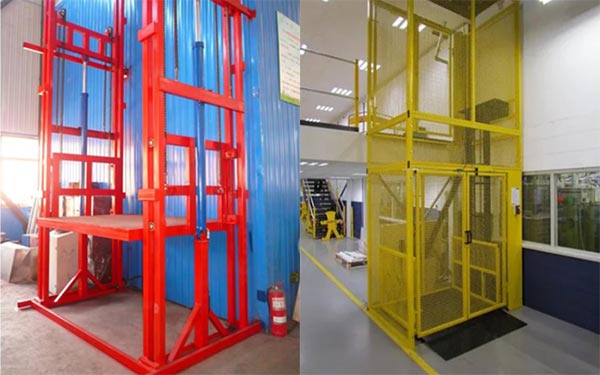 hydraulic electric cargo lift