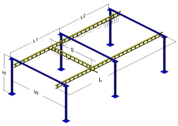 Modular KBK Crane