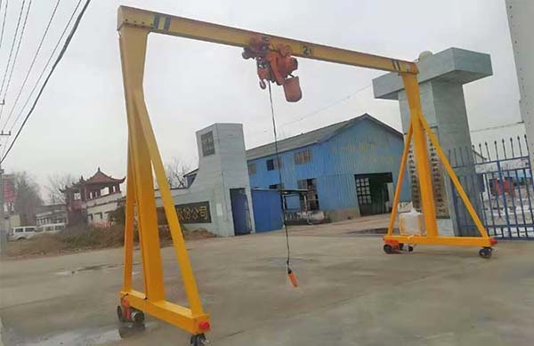 Small Portable Gantry Crane