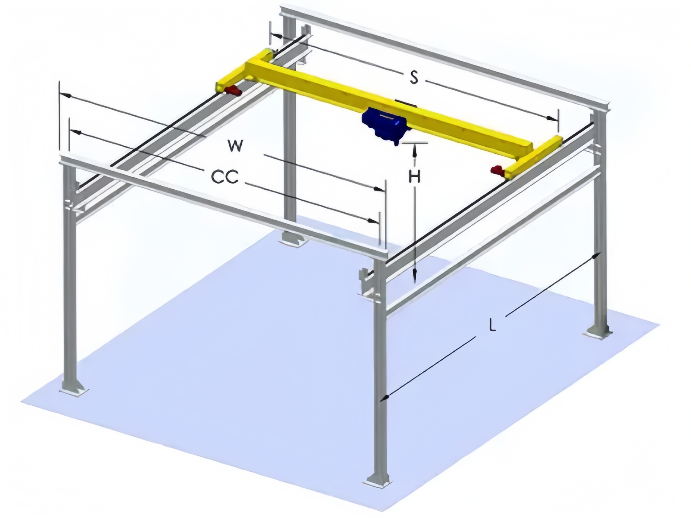 steel structure crane